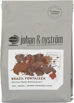Boabe de cafea Johan & Nyström Brazilia Fortaleza 250 g