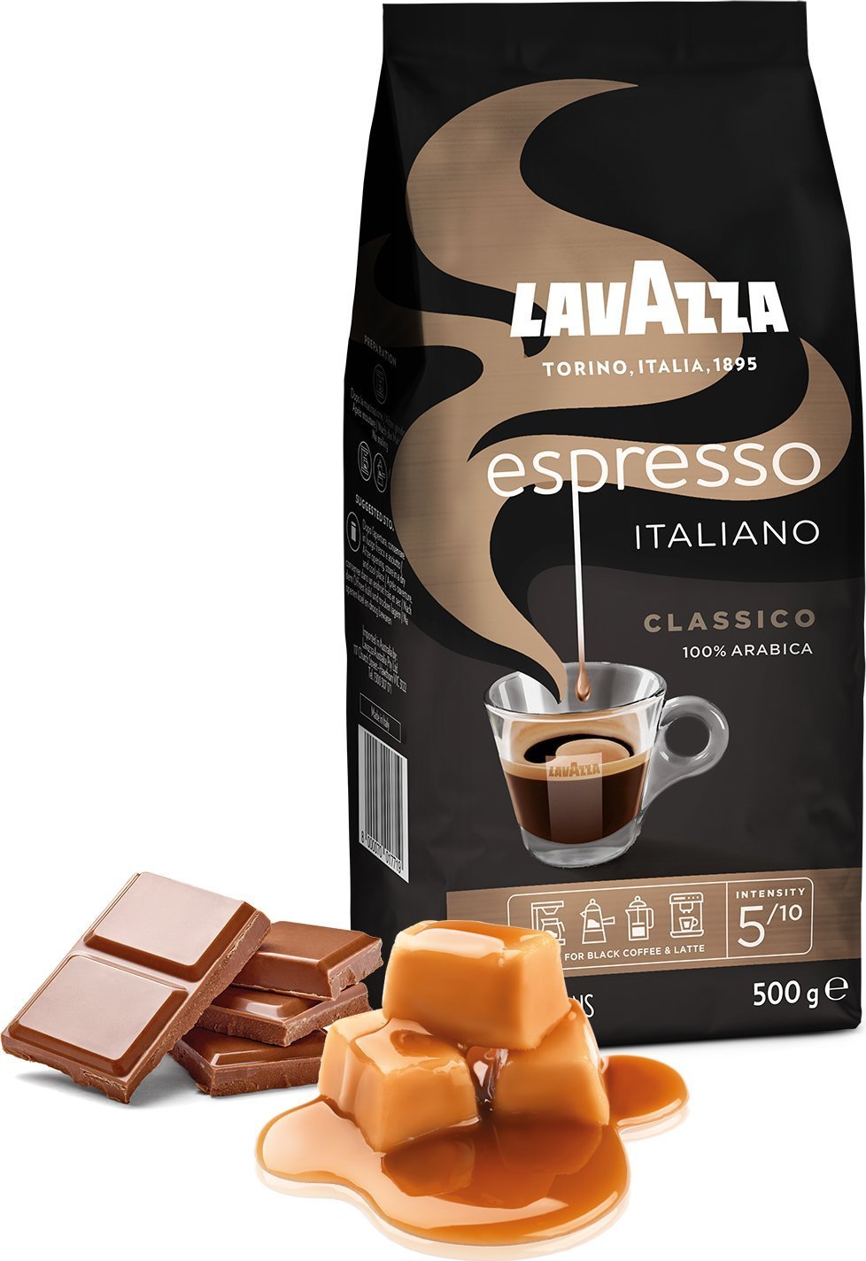 Cafea boabe Lavazza Caffe Espresso Classico, 500 gr.