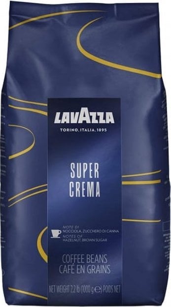 Cafea - Lavazza Super Crema cafea boabe 1 kg
