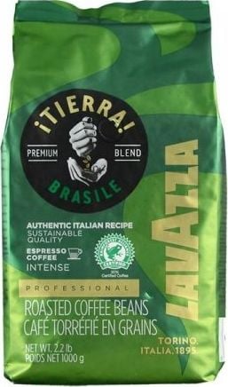 Cafea - Cafea boabe Lavazza Tierra Brasile Intense, 1 Kg