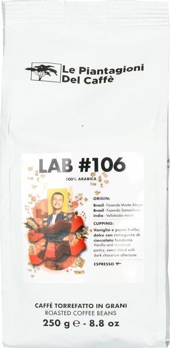 Boabe de cafea Le Piantagioni del Caffe Lab#106 250 g