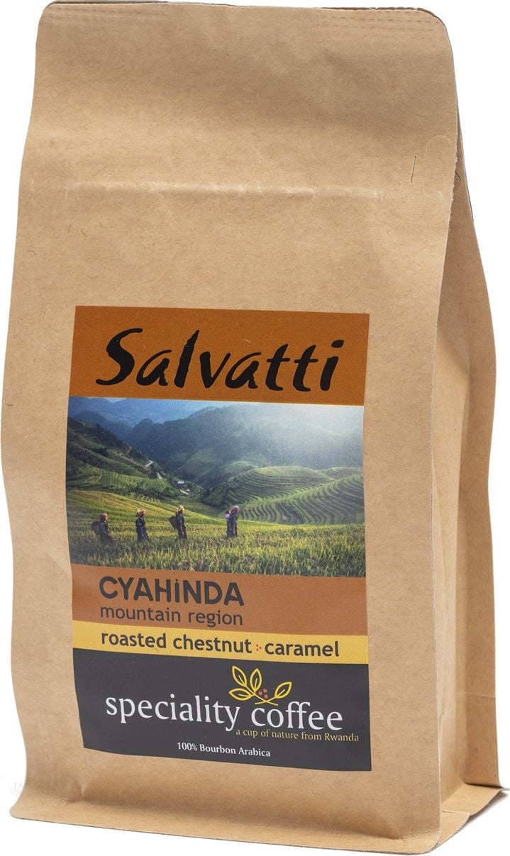 Boabe de cafea Salvatti Cyahinda 500 g