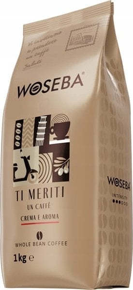 Boabe de cafea Woseba Ti Meriti Crema e Aroma 1 kg