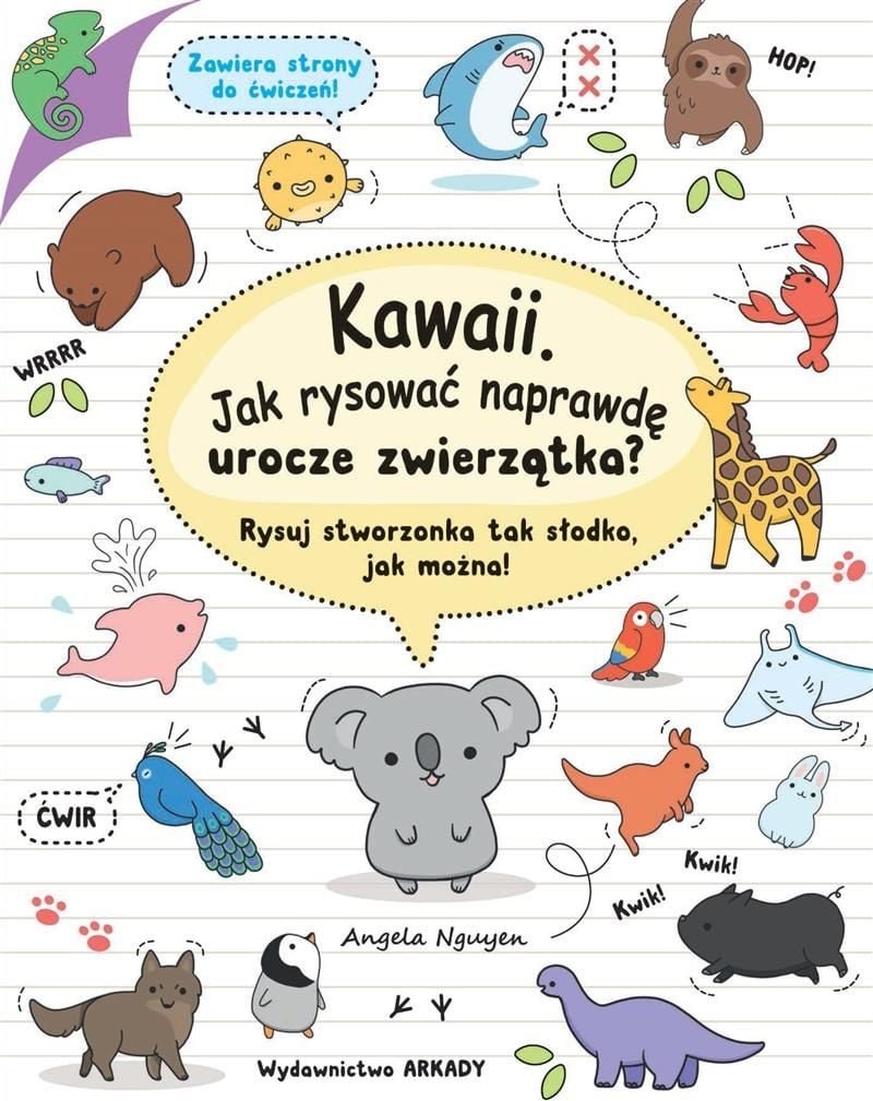 Desenarea animalelor drăguțe adevărate. Cât de Kawaii?