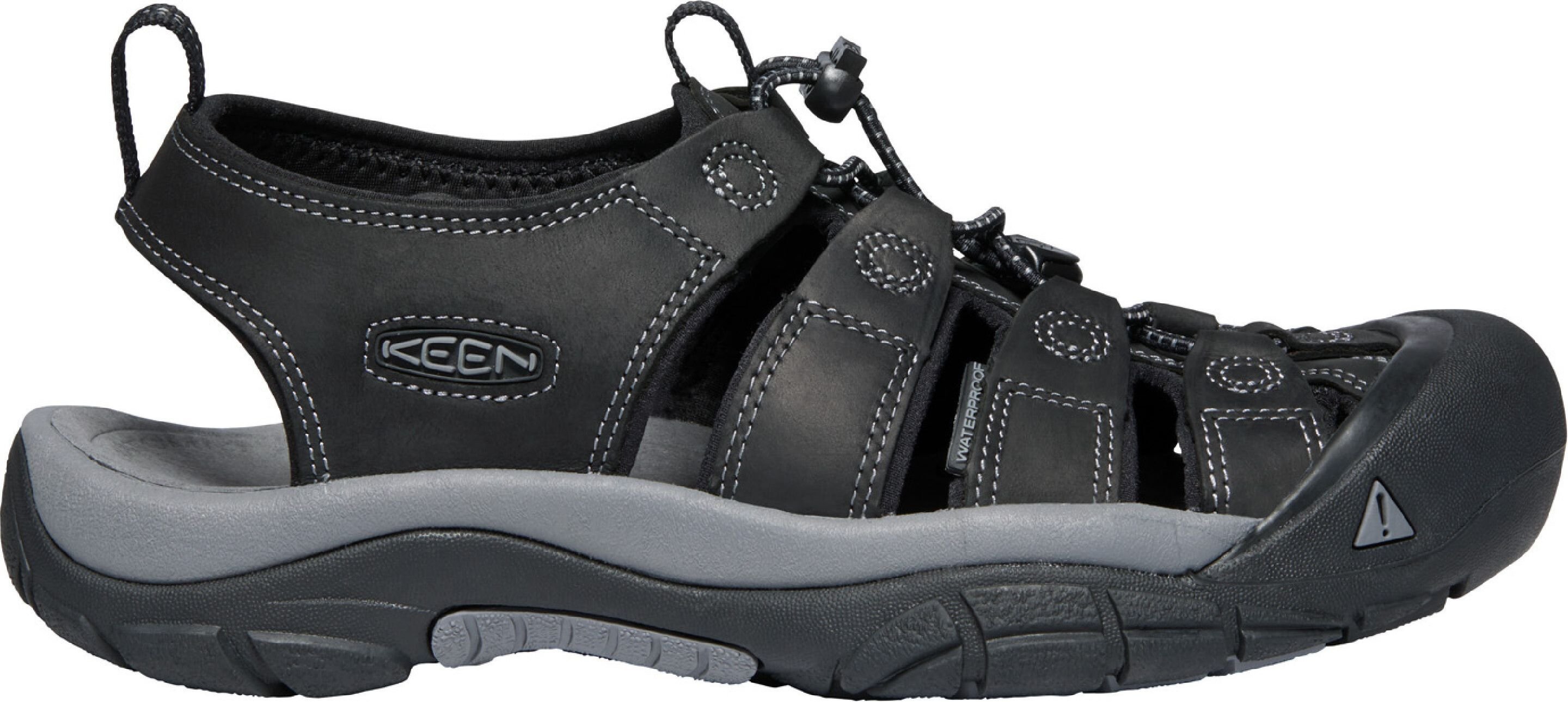 Sandale pentru bărbați Keen Newport Black/Steel Grey, mărime 43 (1022247)