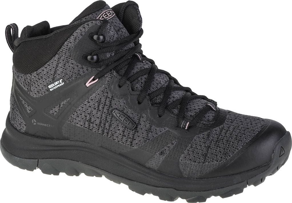 Keen Terradora II Mid WP 1022352 pantofi trekking damă negri, mărime 37