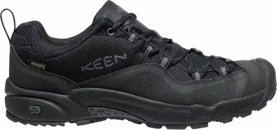 Keen Wasatch Crest WP pantofi de trekking pentru bărbați, negri, 43 (KE-1026199)