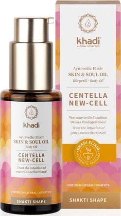 Khadi Khadi Ulei regenerant pentru vergeturi - Centella New-cell - Shakti Shape 50 ml