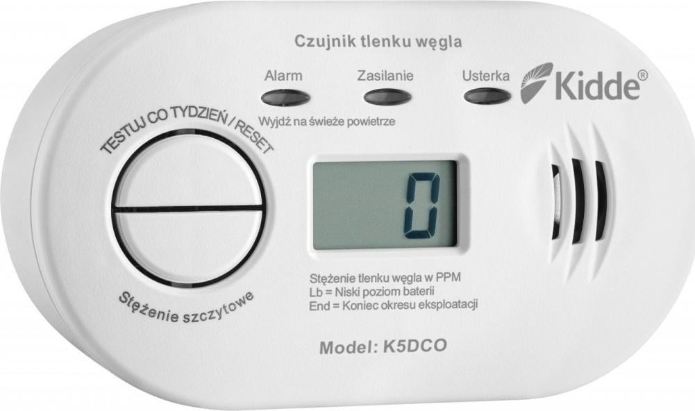 Kidde Detector de monoxid de carbon cu display KIDDE K5DCO