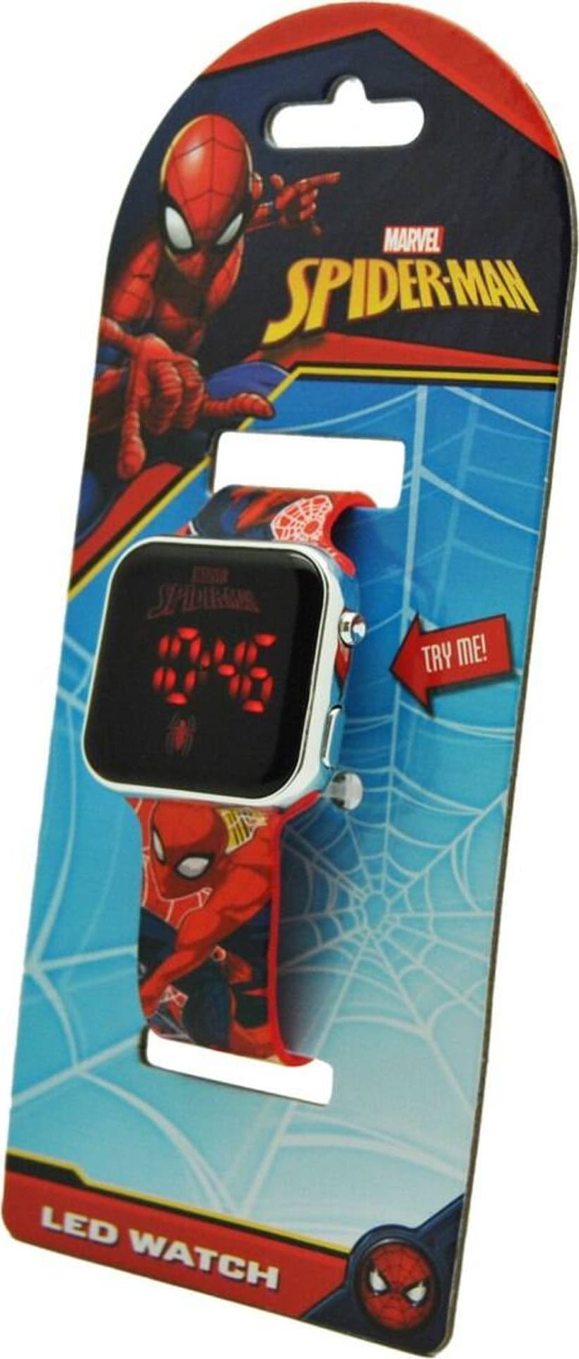 Ceasuri copii - Kids Euroswan Spiderman SPD4800 Ceas digital LED Euroswan Kids