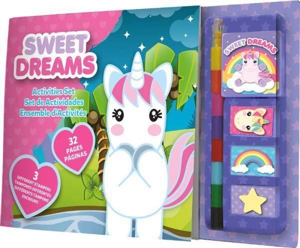 Kids Euroswan Kit creativ cu ștampile Sweet Dreams KL10879 Kids Euroswan