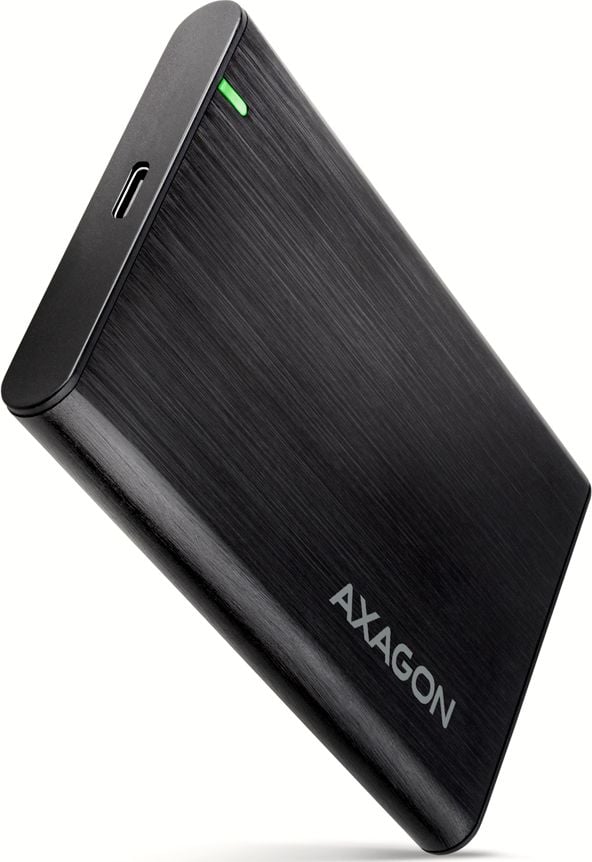 Rack extern Axagon EE25-A6C, USB 3.2 gen1, compatibil cu SATA HDD/SSD de 2.5 inch , 6 Gbit/s, Negru