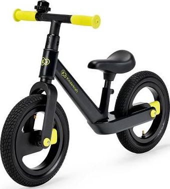 Bicicleta fara pedale Kinderkraft, GOSWIFT Black Volt, 12`, Negru