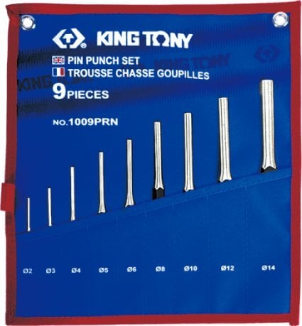 King Tony SET 9 BUC CU CURTĂ TESA 2-14MM