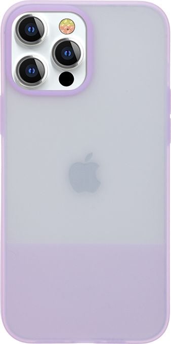 Husa Kingxbar Kingxbar Plain Series pentru husa din silicon pentru iPhone 13 Pro Max violet