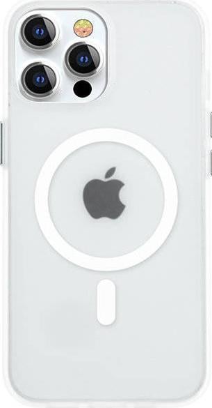 Kingxbar Kingxbar PQY Husă magnetică din seria elegantă pentru iPhone 13 Pro Carcasă albă (compatibilă MagSafe)