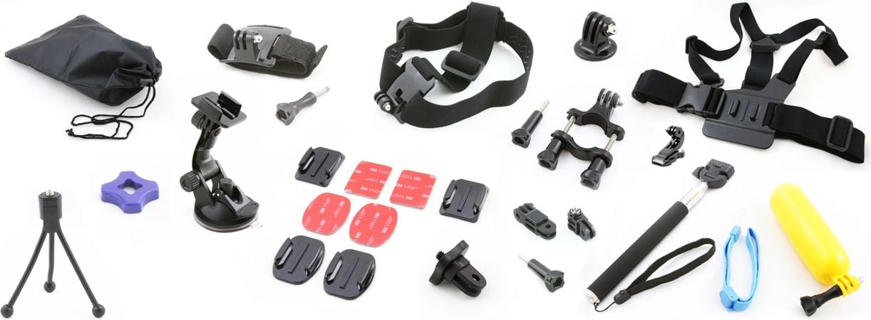 Kit accesorii XREC pentru camere sport