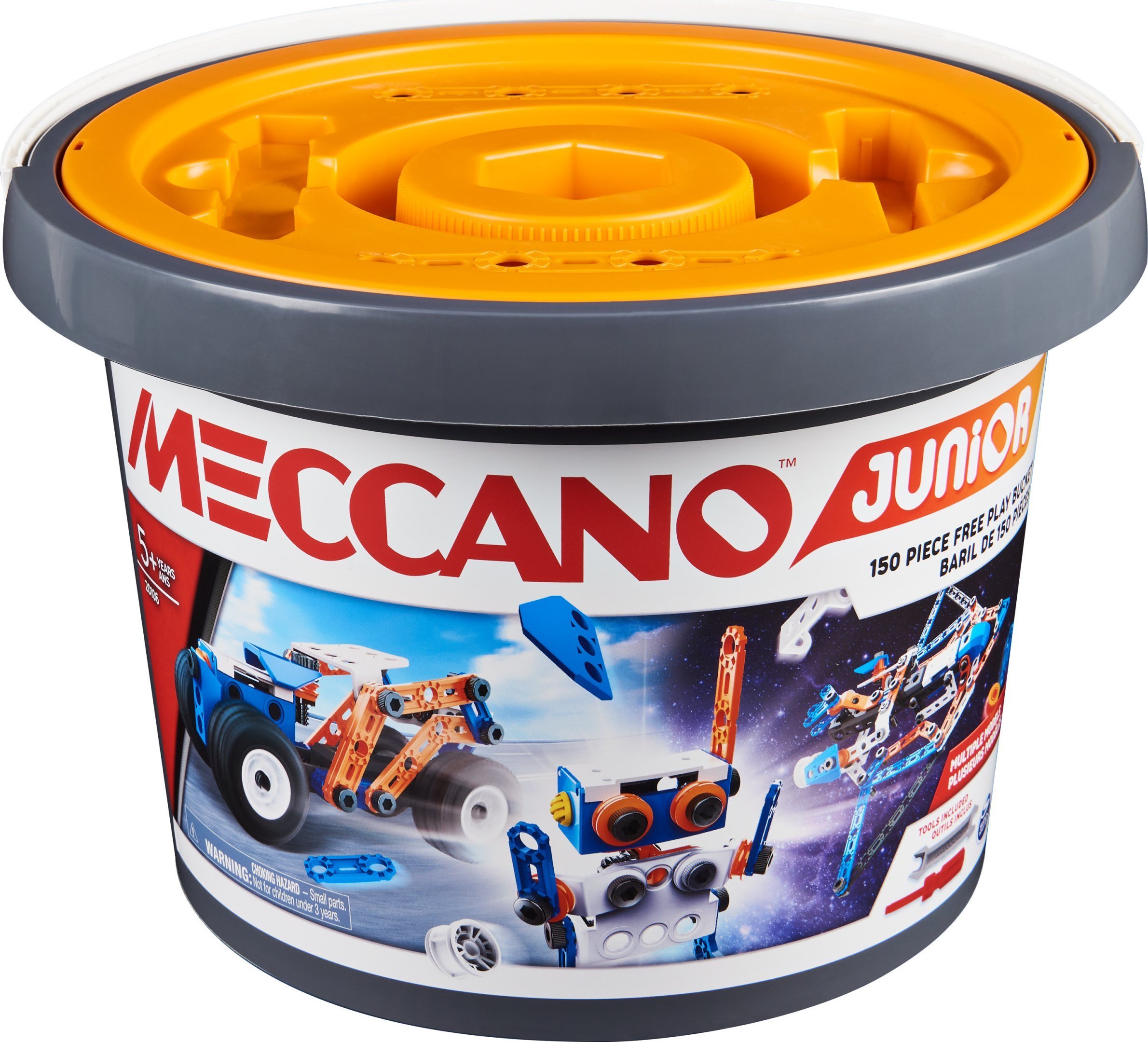 Kit de construcție Spin Master MECCANO Bucket, 150 piese, 6055102