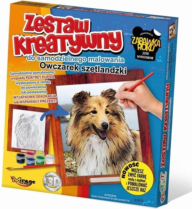 Kit de pictură creativă Shetlan Sheepdog