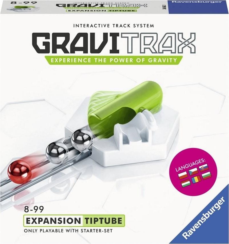 Kit GraviTrax, 7 piese, 19x19x5cm, 8+, Verde/Alb