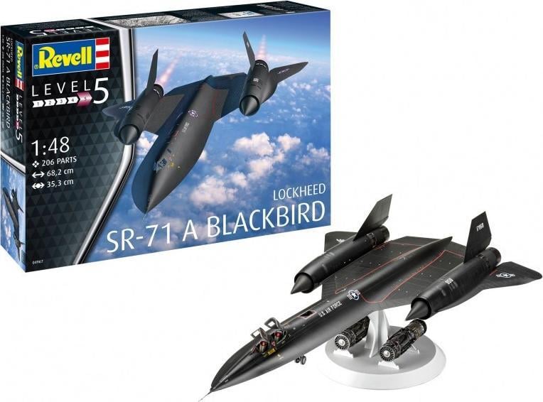 Kit model plastic Revell Lockheed SR-71 Blackbird 1/48