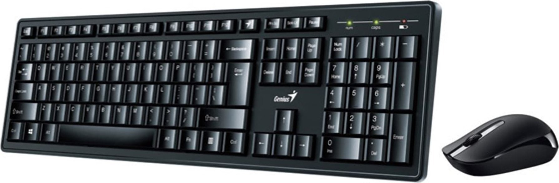 Kit Tastatura + Mouse - Kit tastatura + mouse Genius KM-8200, Negru