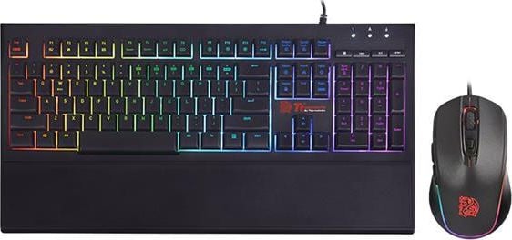 Kit tastatura si mouse gaming Tt eSPORTS Challenger Elite RGB