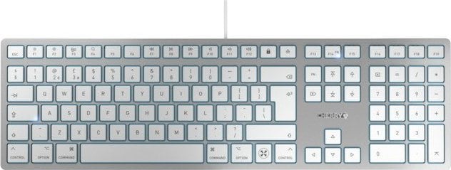 Tastatura Cherry CHERRY KC 6000C PENTRU MAC USB Tastatura QWERTY Engleza Argintie