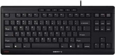 Tastatură Cherry CHERRY STREAM KEYBOARD Tastatură TKL USB QWERTY Engleză Negru