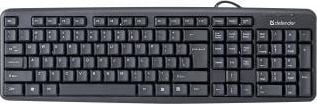 Tastatura Defender 45518, cu cablu, negru, EN