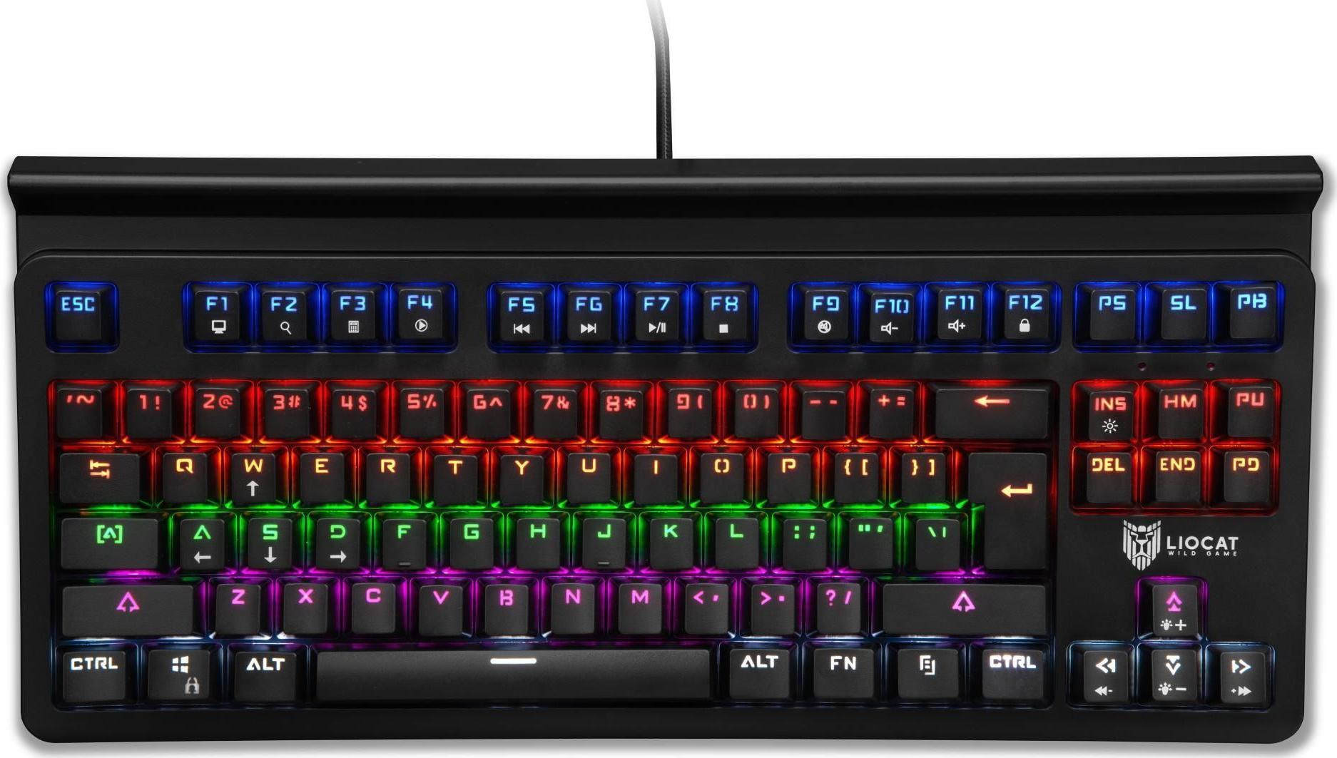 Tastatura LioCat KX 365 CM Comutator albastru