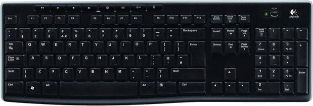 Tastatura Logitech K270, Wireless, Negru