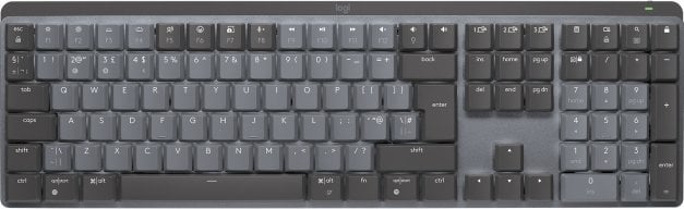 Tastatură fără fir liniară mecanică Logitech MX Grafit SUA (920-010758)