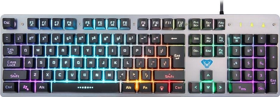 Tastatura Gaming Iluminata Media-Tech Cobra Pro Revenant MT1257, Negru/Gri