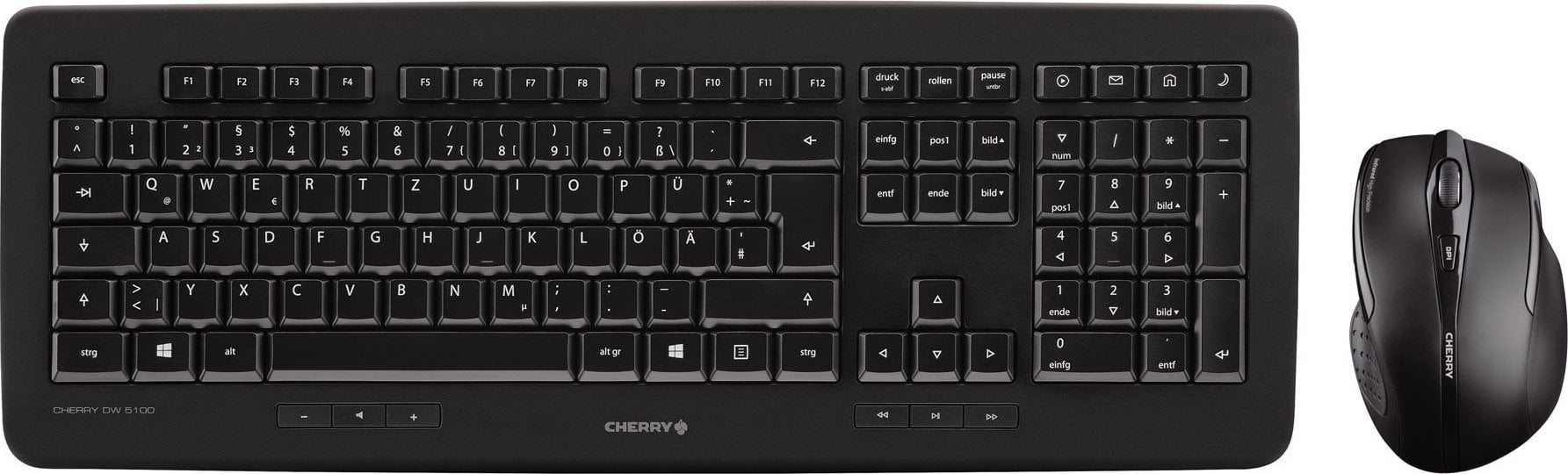 Kit Tastatura + Mouse - Tastatură + mouse Cherry DW 5100 (JD-0520FR-2)