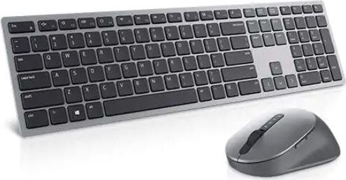 Kit Tastatura + Mouse wireless Dell Premier KM7321W, 2.4GHz&Bluetooth 5.0, multidevice, Layout US Intl