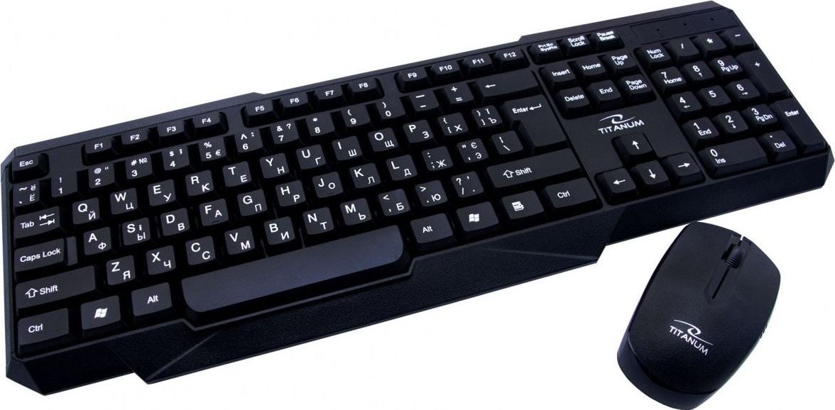 Kit Tastatura + Mouse - Kit tastatura si mouse, USB, 2,4 GHz, Esperanza