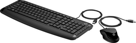 Kit Tastatura + Mouse - Kit Tastatura + Mouse HP Pavilion 200, USB, Negru