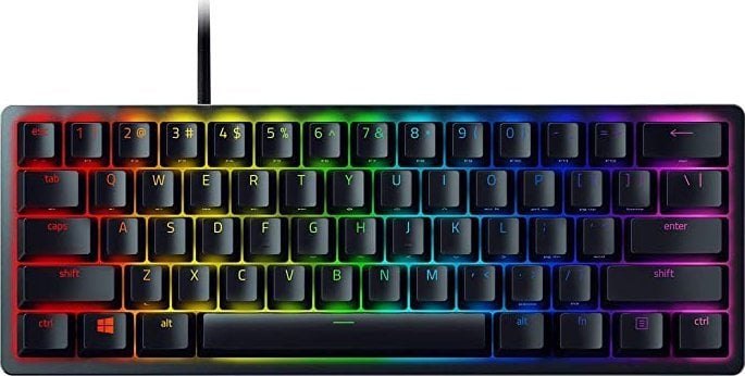 Klawiatura Razer Razer Keyboard Huntsman Mini DE-Layout DELayout (QWERTZ) (RZ03-03391700-R3G1) (RZ0303391700R3G1)