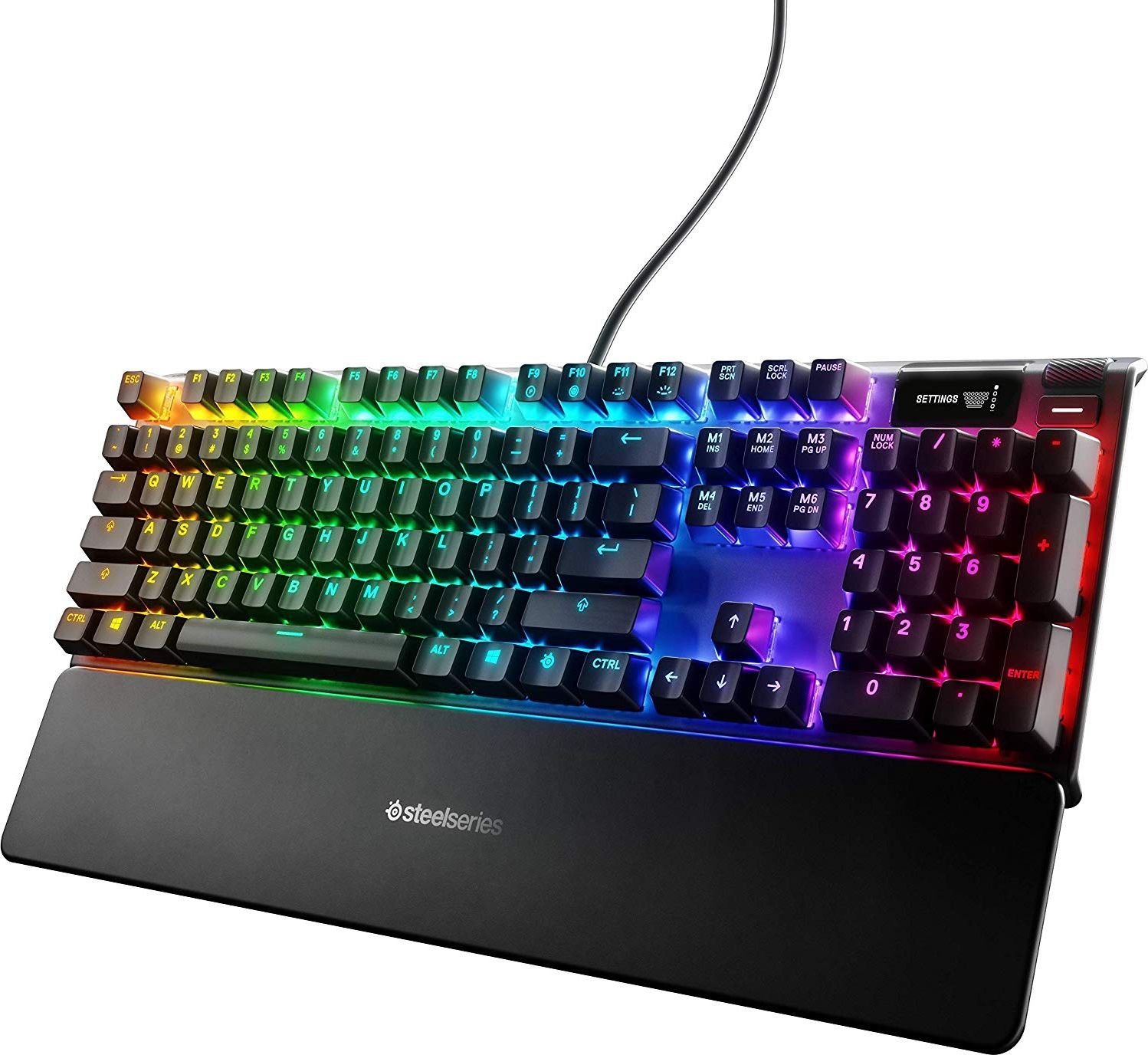 Tastatură albastră SteelSeries Apex 7 QX2 (64770)