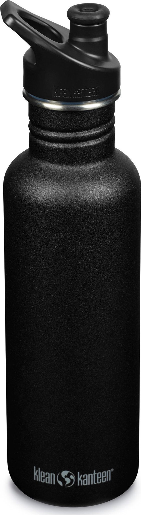 Termosuri si Cani termos - Klean Kanteen Kanteen Classic (cu capac sport), 800 ml/27 oz, negru
