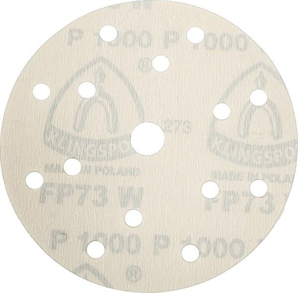 Klingspor krążek ścierny samoprzyczepny 150mm FP73WK GLS47 granulacja 1500 100 sztuk (320733)
