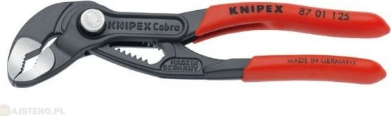 Knipex Clește pentru țevi reglabile Knipex Cobra 87 01 125-150-180-250-300