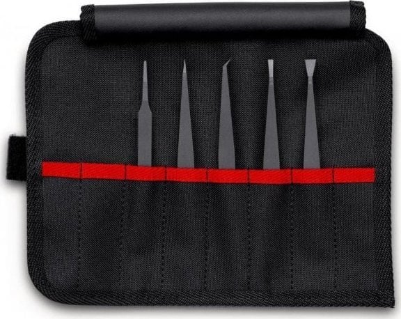 Knipex SET TWEEPERS ESD PLASTIC, PACHET 5
