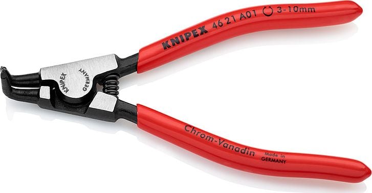 Clești pentru inele Knipex pentru montarea inelelor pe arbori 125 mm (46 21 A01)