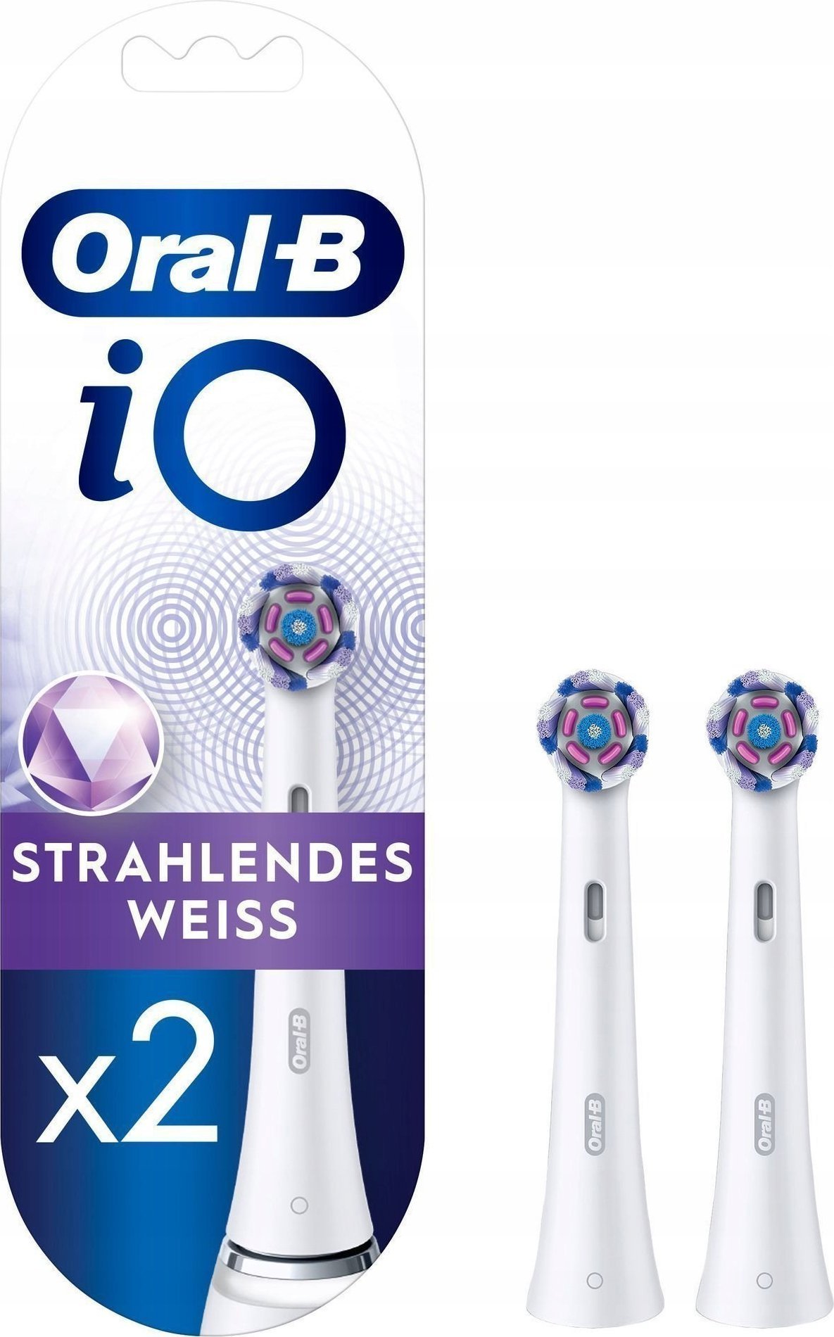Accesorii periute de dinti electrice si irigatoare - Capete de perie Oral-B Braun Oral-B iO Radiant White 2er (alb)
