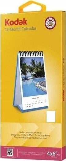 Agende si calendare - Calendar foto Kodak 10x15 pentru imprimare automată KODAK White