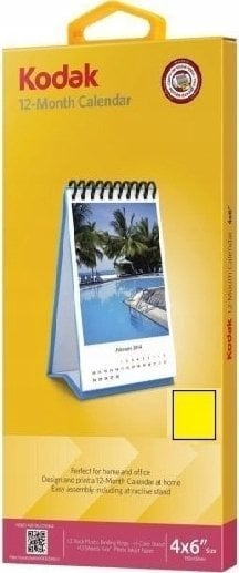 Agende si calendare - Calendar foto Kodak 10x15 imprimabil Kodak Galben