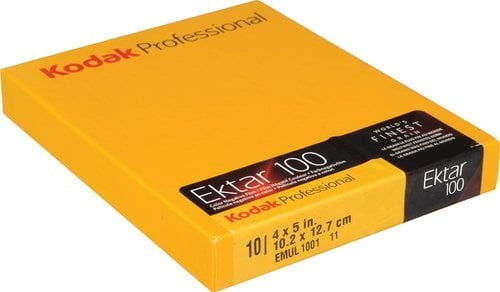 Kodak Kodak Ektar 100 Prof. 4x5` 10 coli