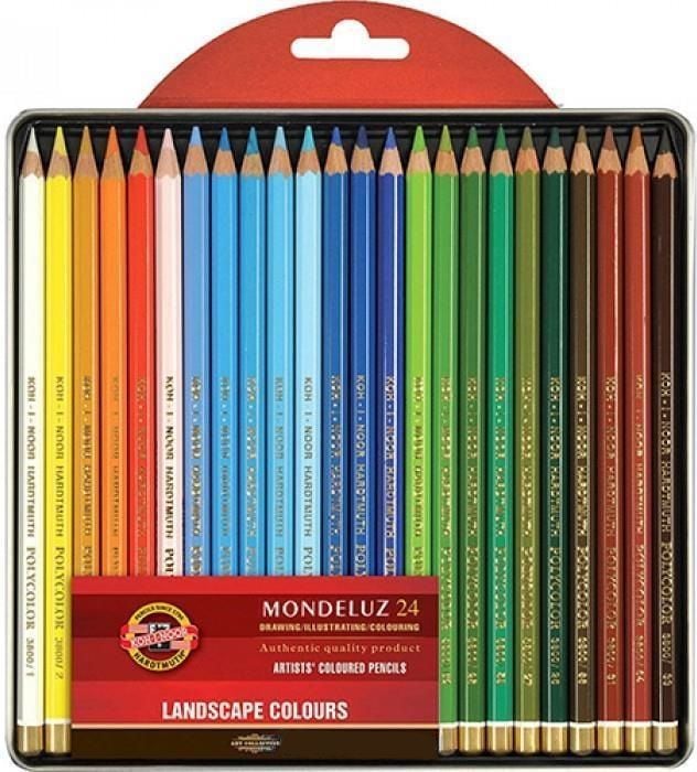 Creioane Koh I Noor Mondeluz 24 de culori (174945)